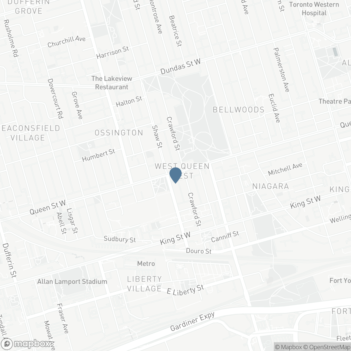 104 - 993 QUEEN STREET W, Toronto, Ontario M6J 1H2